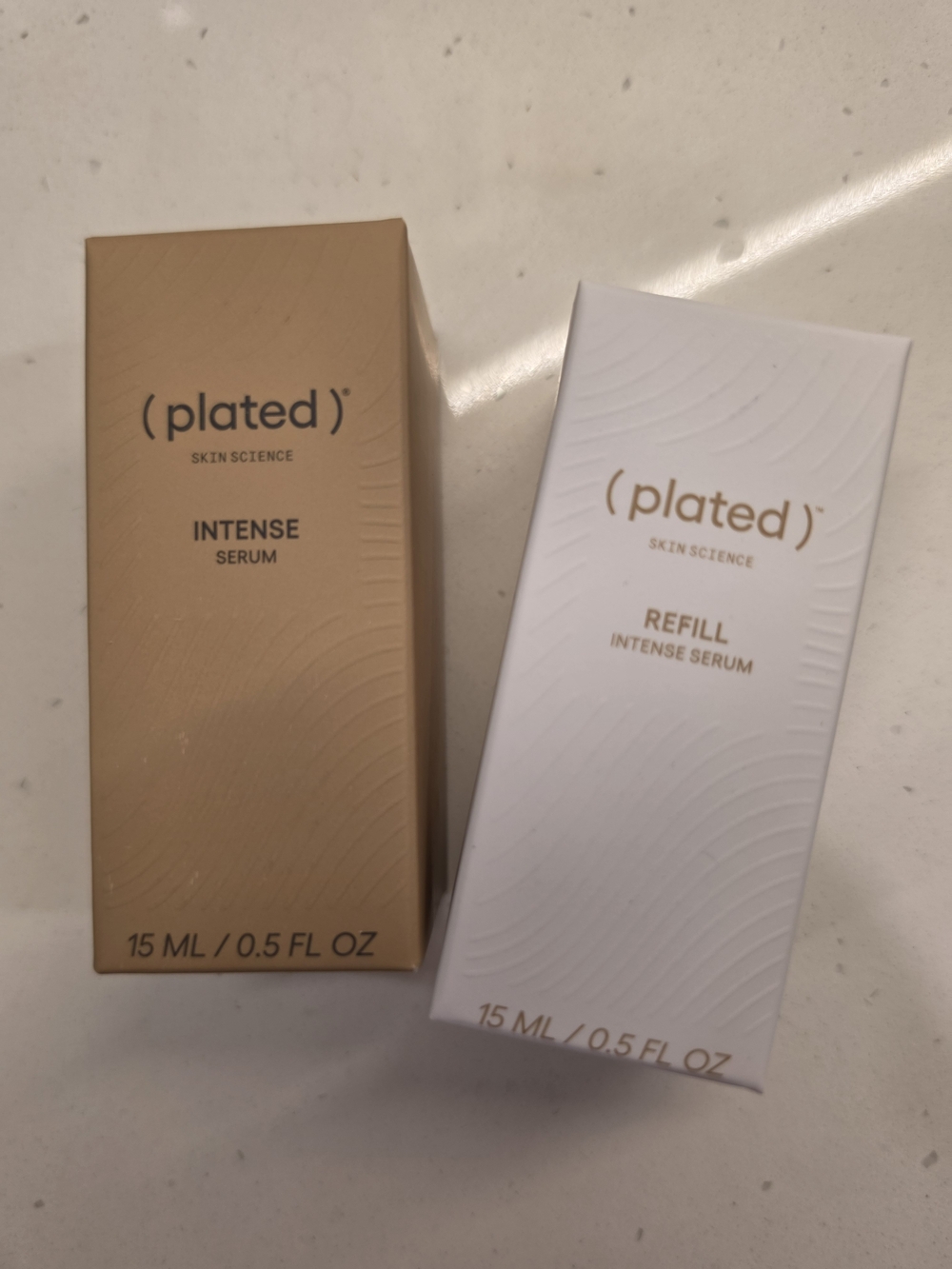 Plated INTENSE AND REFILL SET